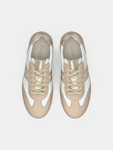 GABOR Sneaker in Beige: oben
