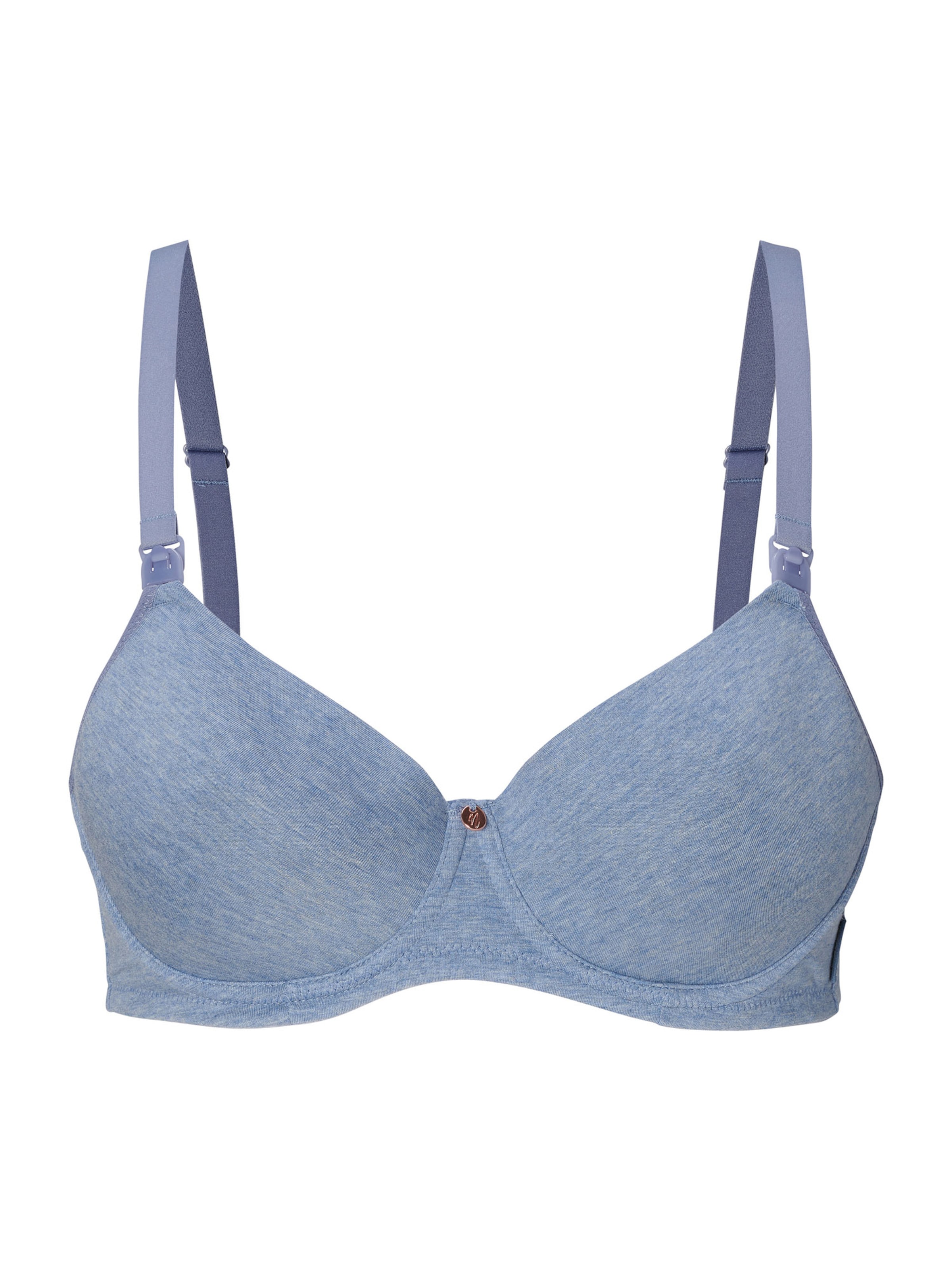 Noppies T-shirt Voedingsbh in Blauw: voorkant