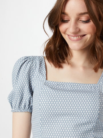 ONLY - Camisa 'FREJA' em azul