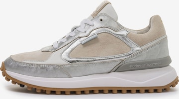 Floris van Bommel Sneakers laag 'Noppi 35' in Zilver: voorkant