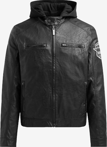 CAMP DAVID Välikausitakki värissä musta: etupuoli