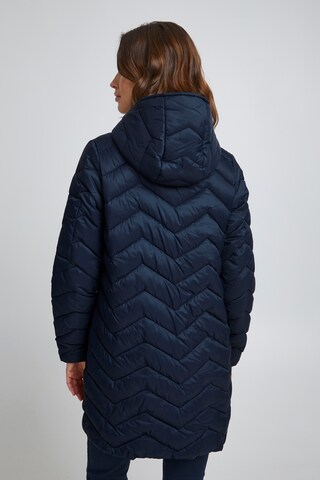 Fransa Winter Coat in Blue