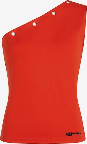 KARL LAGERFELD JEANS Toppi värissä punainen: etupuoli