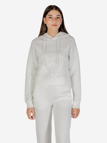 GUESS - Sudadera 'NEW ALISA HOODED V2YQ08 K7UW2' en beige: frente