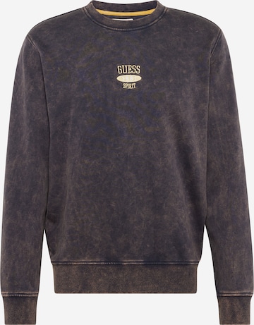 GUESS Sweatshirt 'USTIN' in Grey: front