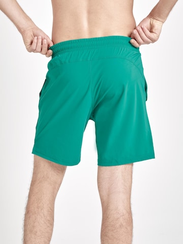 SPORTKIND Regular Workout Pants 'Shorts regular' in Green