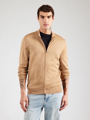 Giacchetta 'Balonso' di BOSS in beige: frontale