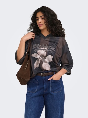 ONLY Carmakoma - Camiseta 'CARZalia' en beige: frente