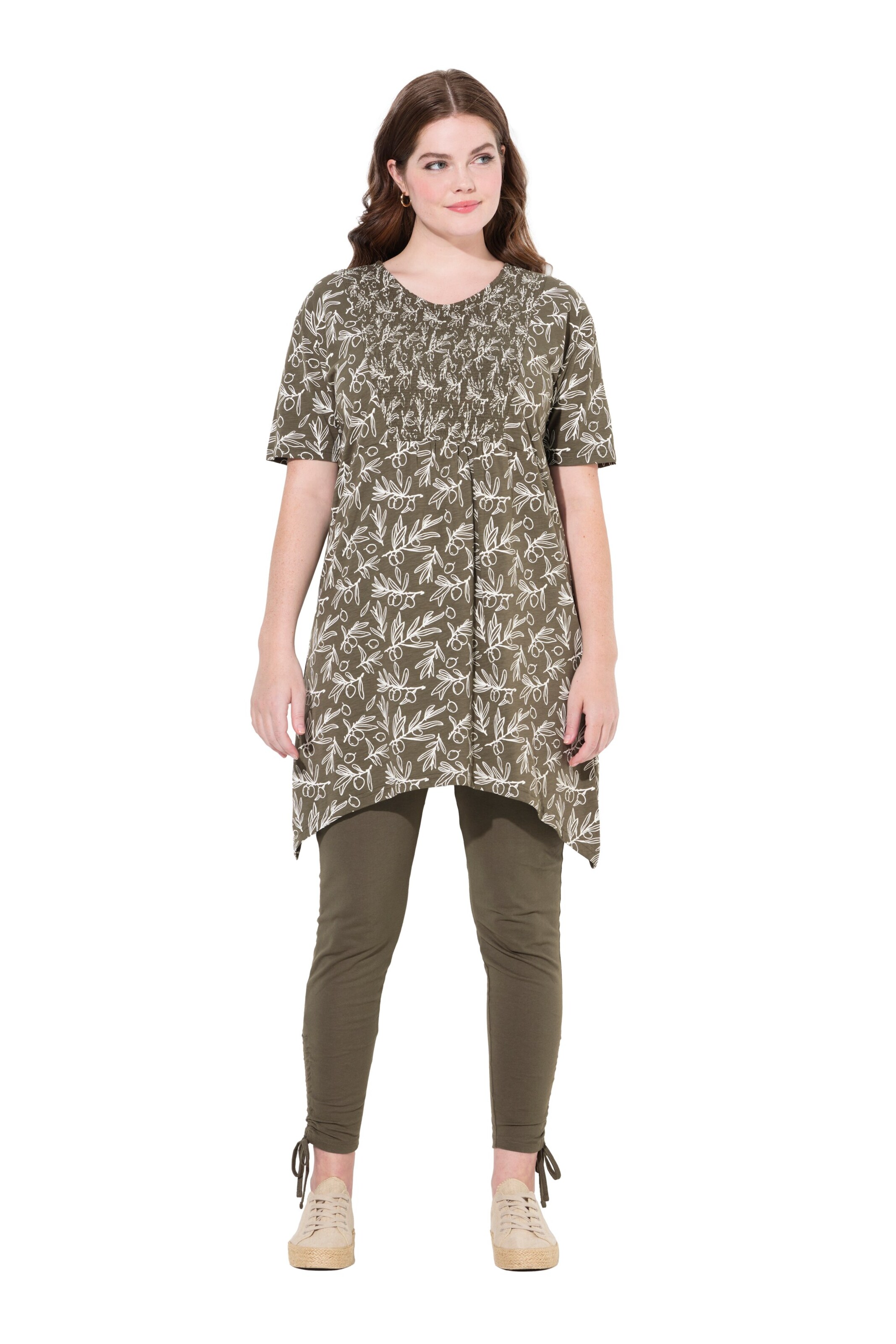 Ulla Popken Shirt in Green: front