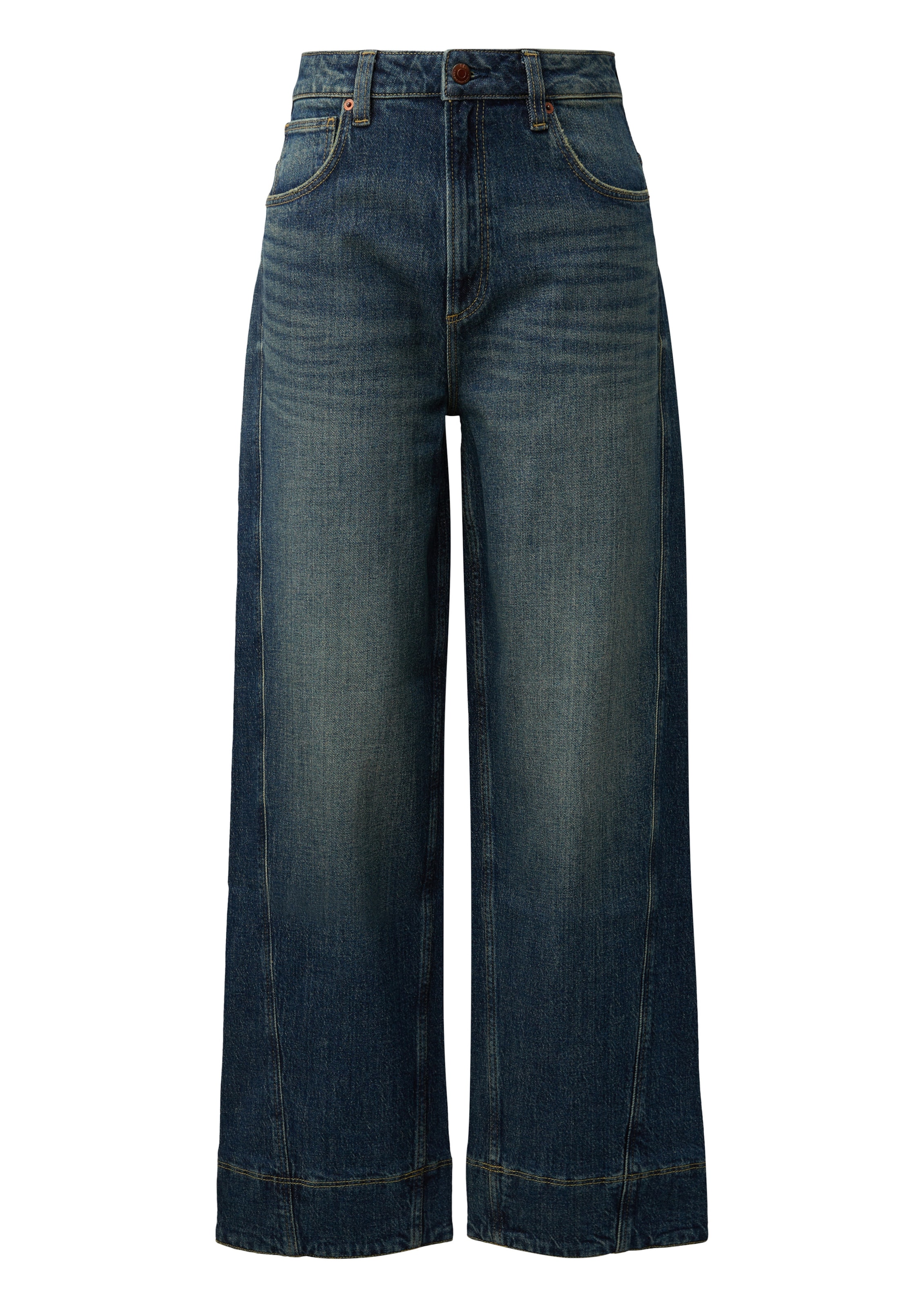 QS Regular Jeans in Blue: front