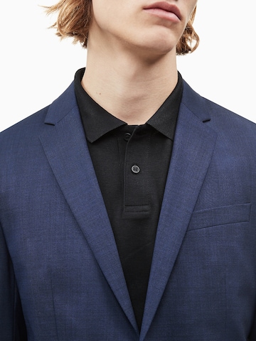 Slim fit Sacou Business de la Calvin Klein pe albastru