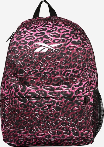 Reebok Sport Sports Backpack in Pink: front
