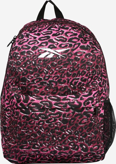 Reebok Sport Sportrucksack in pink / dunkelrot / schwarz / weiß, Produktansicht