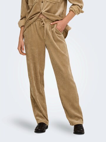 regular Pantaloni 'ONLRAGNA-AGATE' di ONLY in beige: frontale