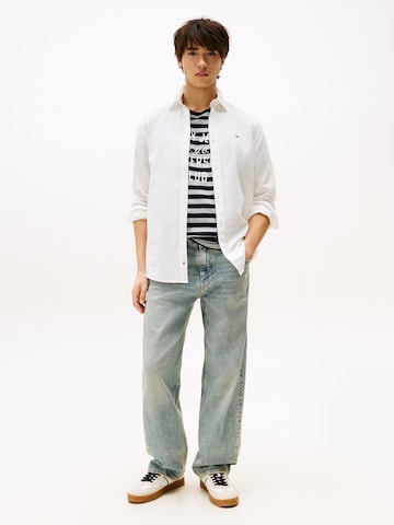 Tommy Jeans Regular Fit Hemd (OCS) in Weiß