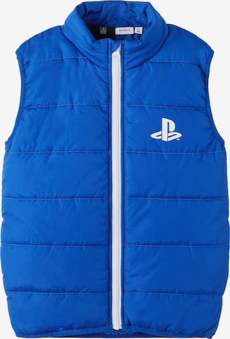 NAME IT Vest 'Playstation Dasper' in Blue: front