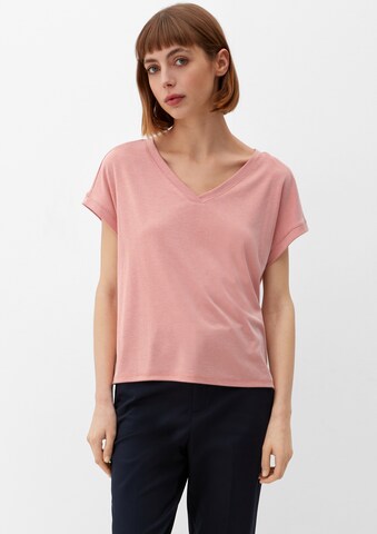 s.Oliver T-Shirt in Pink: Vorderseite