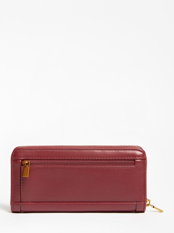 GUESS Wallet 'Abey' in Red