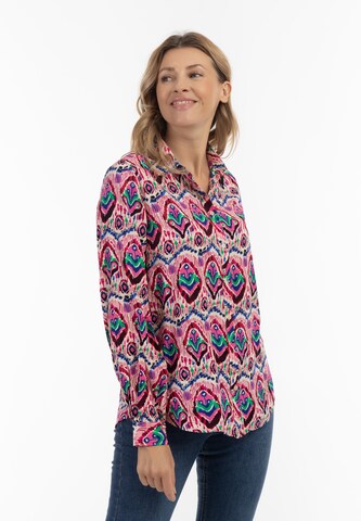 usha FESTIVAL Blouse in Roze: voorkant