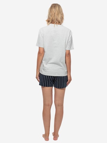 SCHIESSER Pyjama 'Organic Cotton' in Grijs
