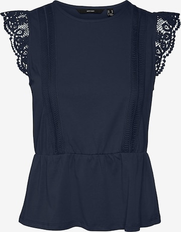 VERO MODA Bluse 'CAIA' i blå: forside