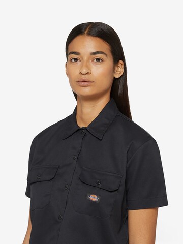 DICKIES Top in Schwarz