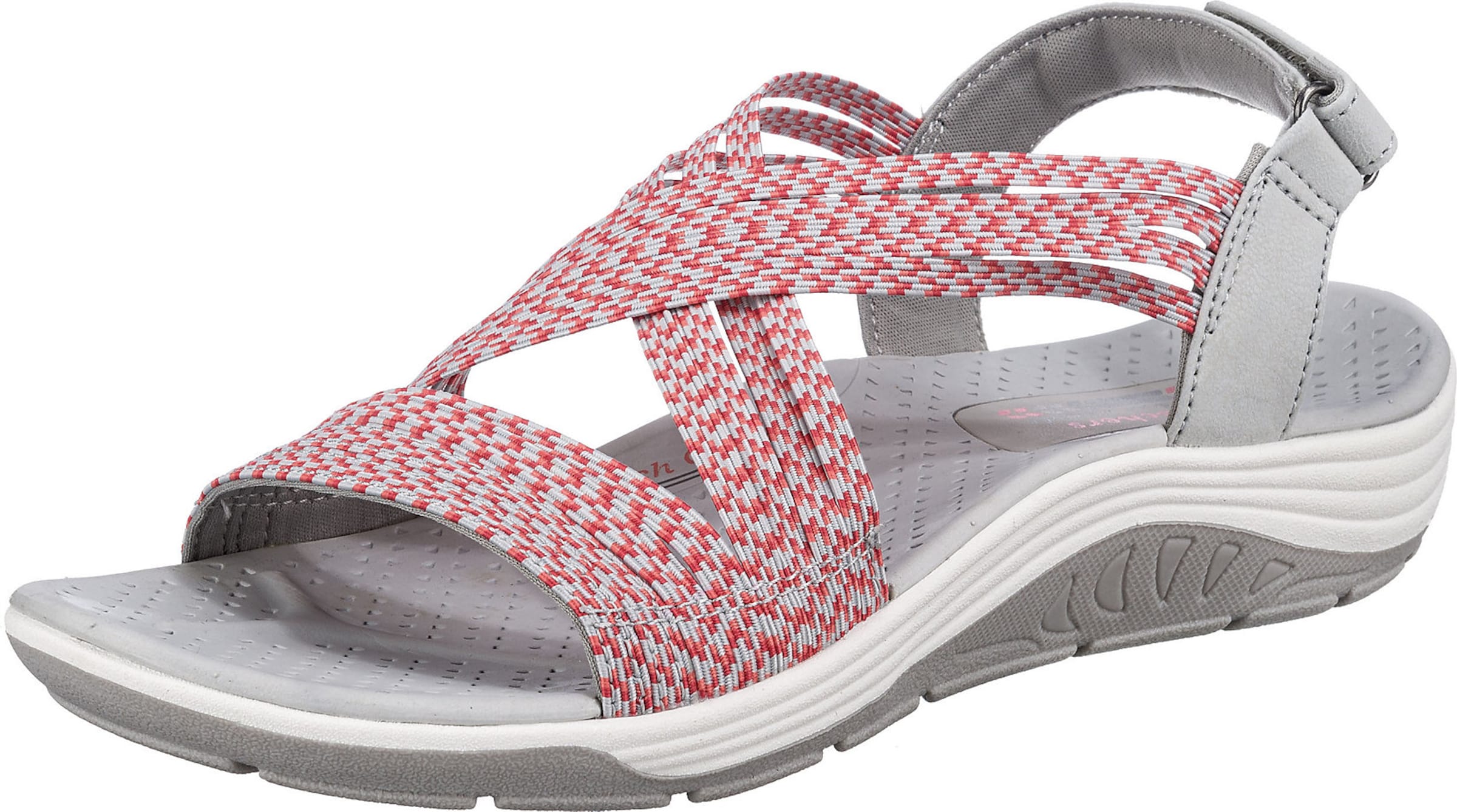 Frauen Sandalen SKECHERS Sandale 'Reggae Cup Oh, Snap ' in Rot - AO65636 Frauen Sandalen SKECHERS Sandale 'Reggae Cup Oh, Snap ' in Rot - AO65636