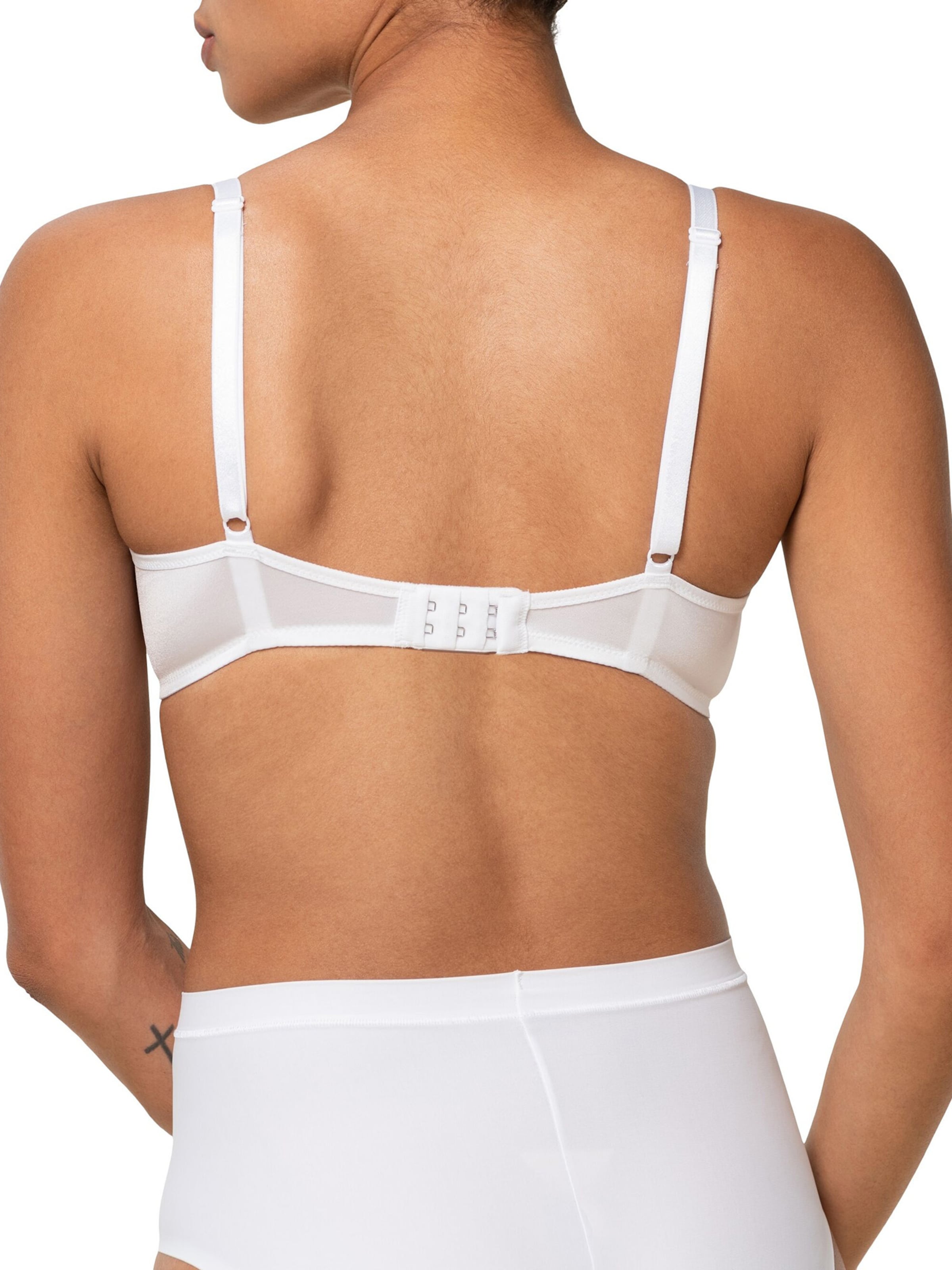 TRIUMPH T-shirt BH ' Soft Sensation ' in Wit