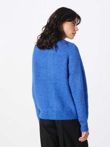SELECTED Gebreid vest 'Lulu' in Blauw