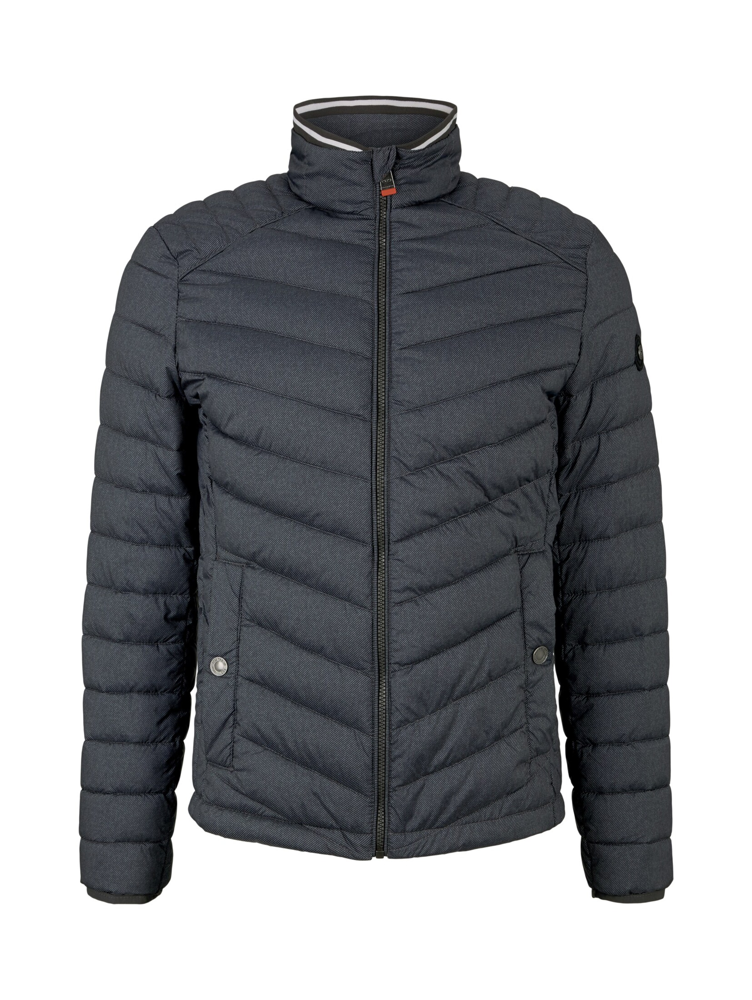 Veste mi-saison TOM TAILOR en gris : devant