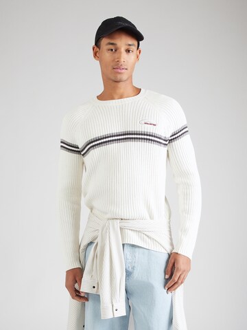 HOLLISTER Sweter w kolorze biały: przód