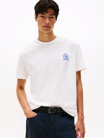 Tommy Jeans - Camisa 'PLAY' em bege: frente