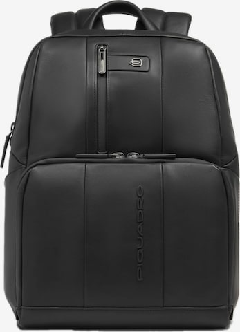 Piquadro Rucksack in Schwarz: Vorderseite