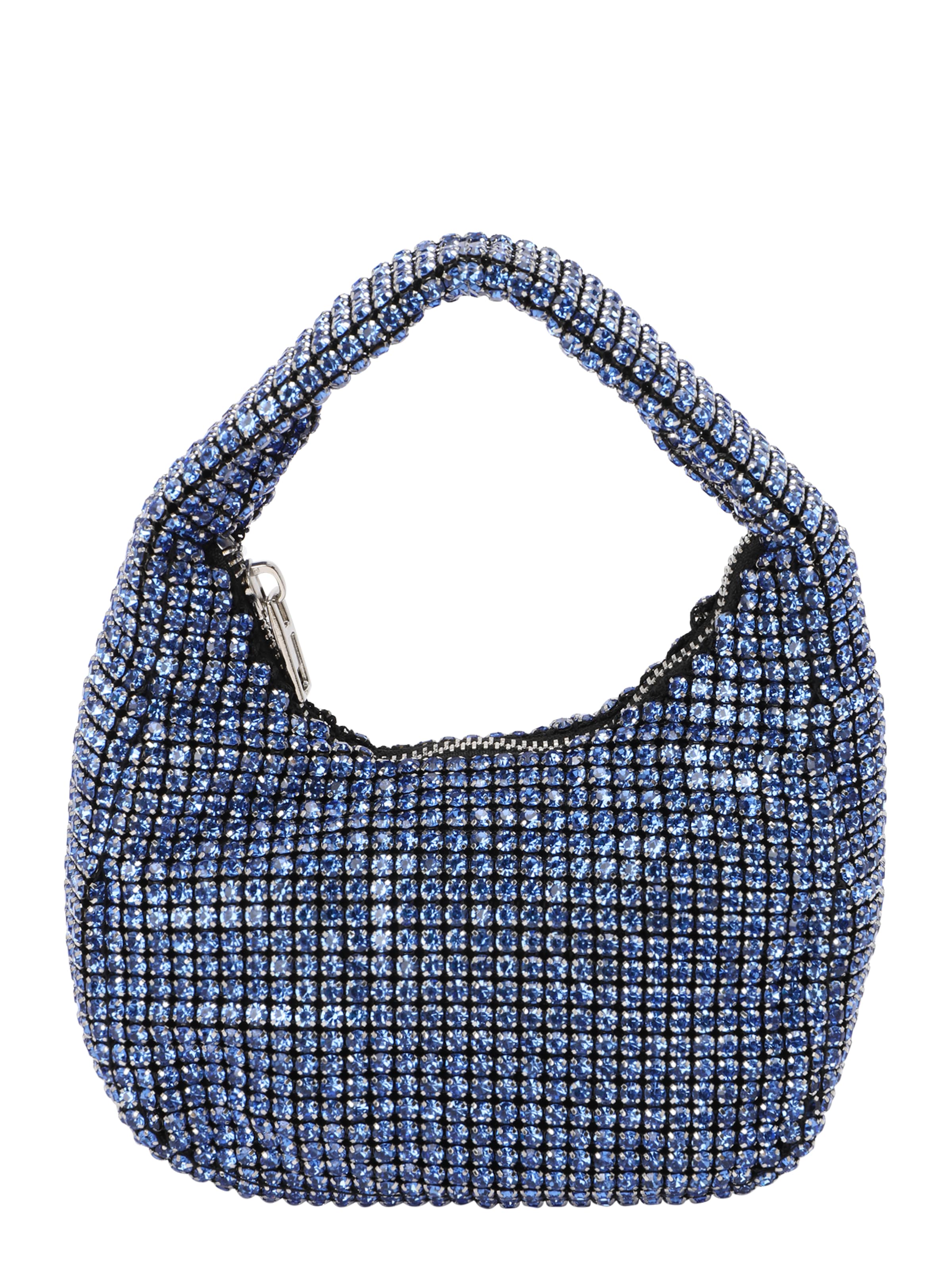 mascara Handbag in Blue: front
