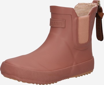 BISGAARD Rubber Boots in Pink: front