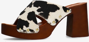 Mule SACHA en blanc : devant