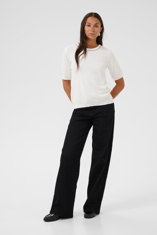 Kaffe Pullover 'Carly' in Weiß: Vorderseite