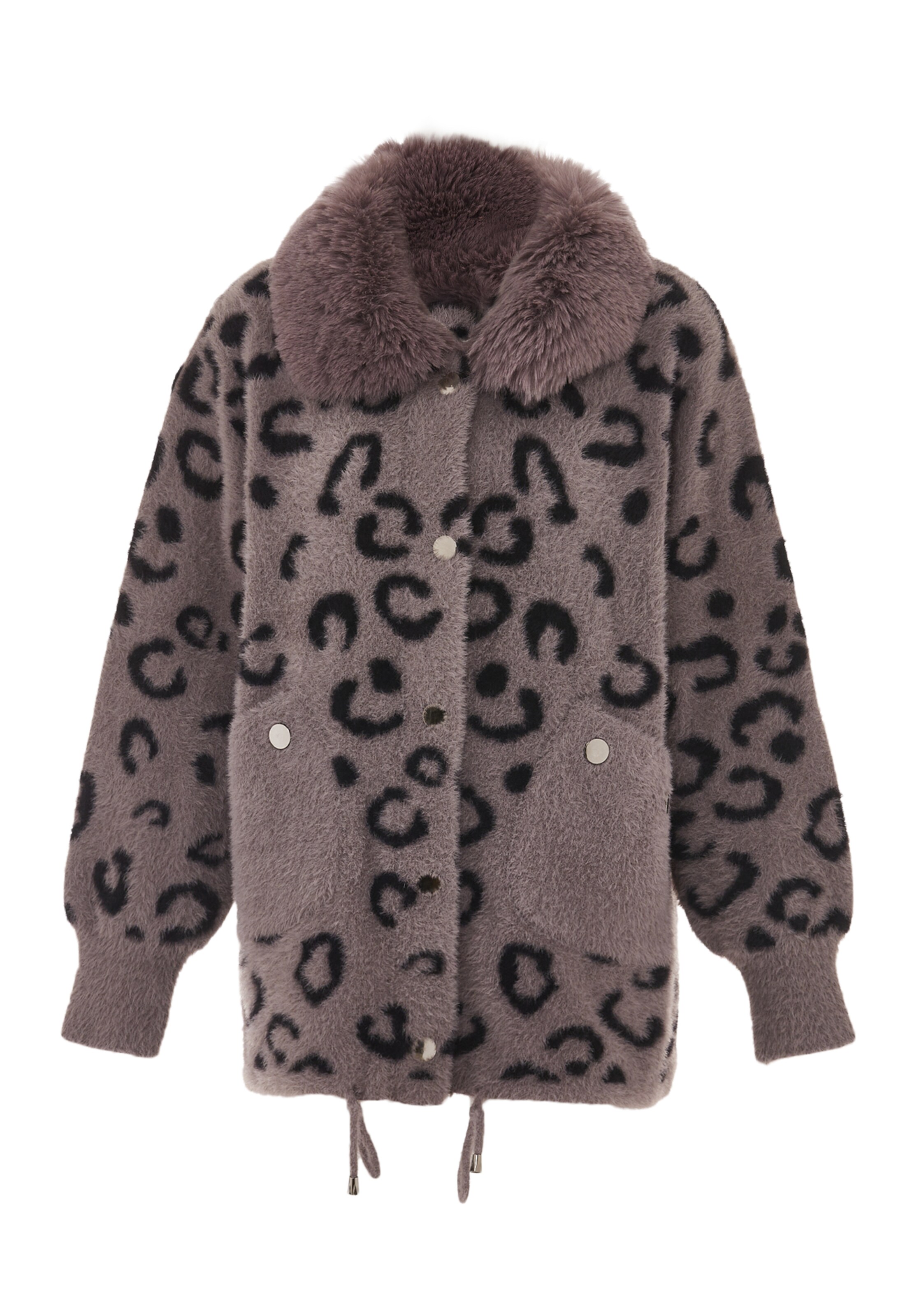 IMMY Knit cardigan in Brown: front