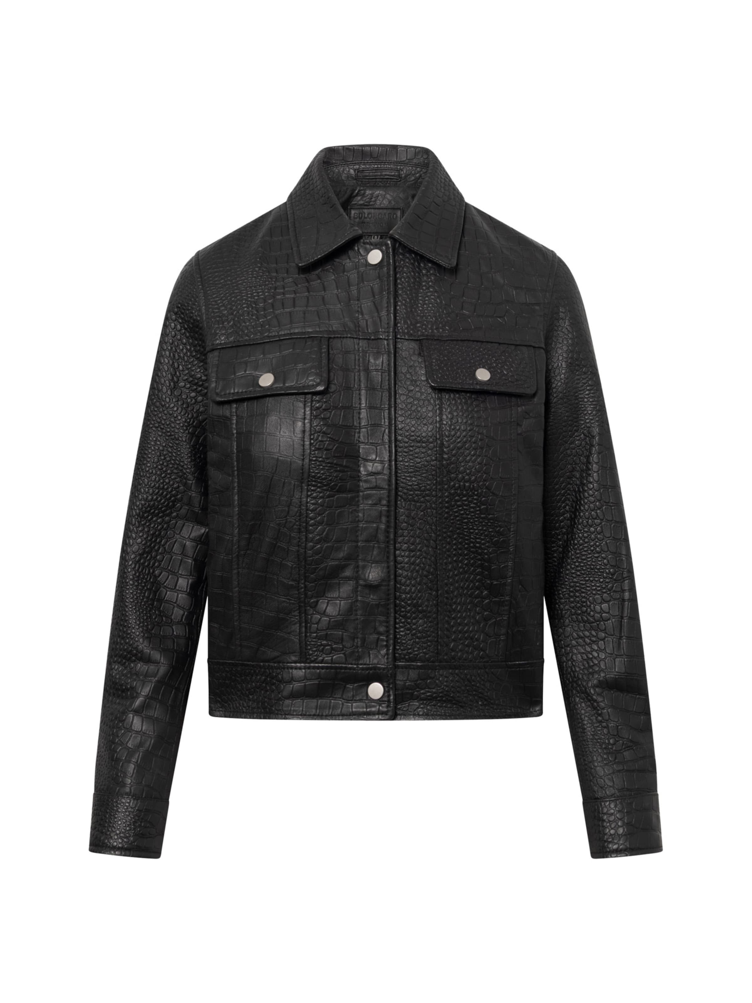 Veste mi-saison ' Dakota Trucker ' Bolongaro Trevor en noir : devant