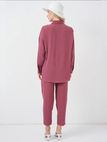 Bigdart - Calças de fato em rosa