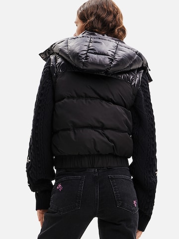 Desigual Winterjacke in Schwarz