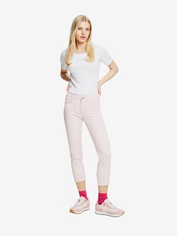 ESPRIT Slimfit Hose in Pink