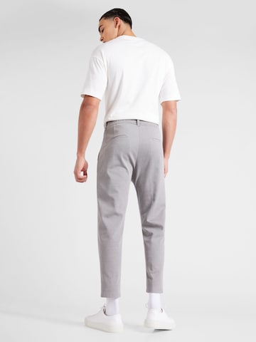 DRYKORN Regular Pleat-Front Pants 'CHASY' in Grey