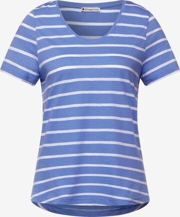 STREET ONE - Camiseta 'Gerda' en azul: frente