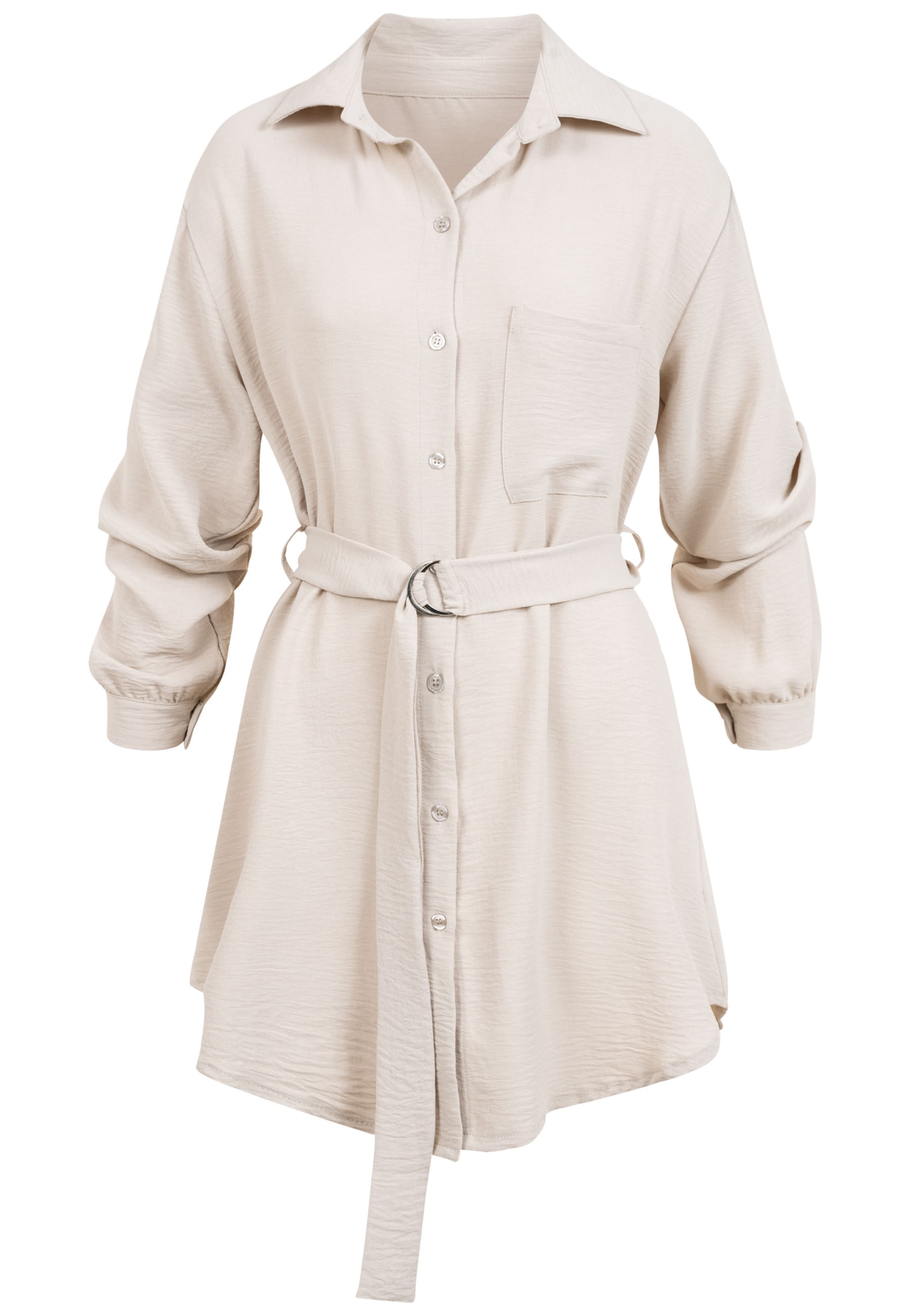 Cloud5ive Dress in Beige: front