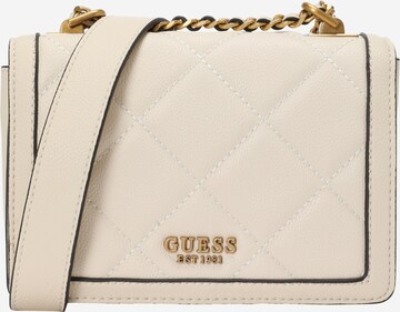 GUESS - Mala de ombro 'Abey' em bege