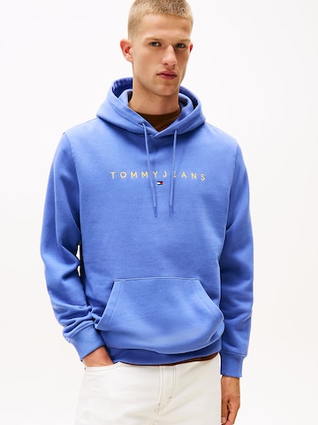 Tommy Jeans Sweatshirt in Lila: voorkant