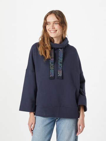 Herrlicher Sweatshirt 'Meadow' in Blau: predná strana