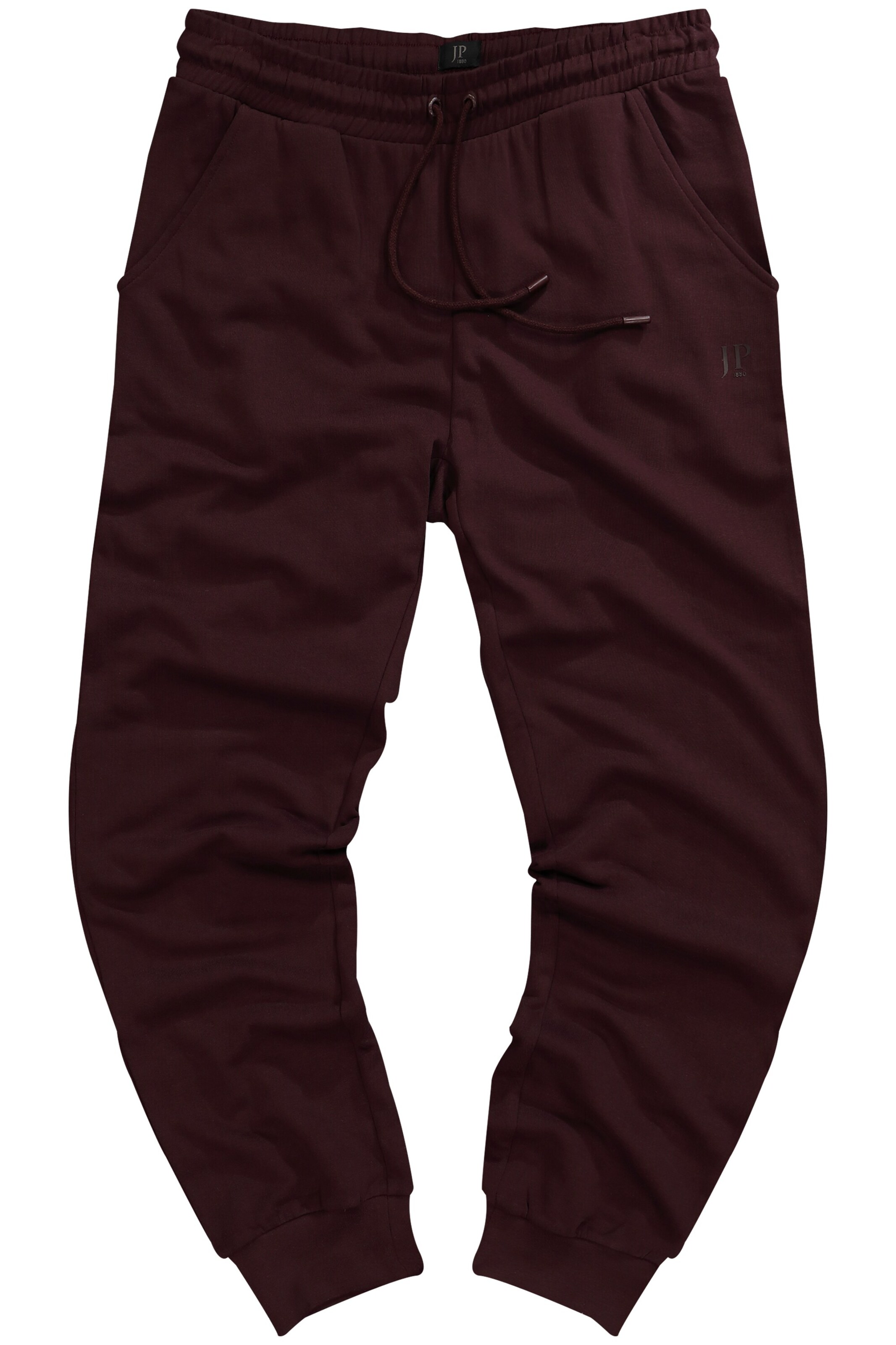 JP1880 Tapered Broek in Rood: voorkant