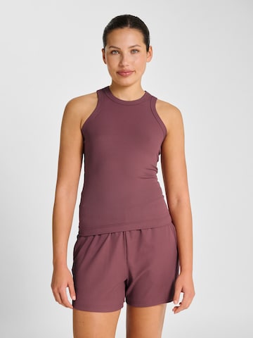 Hummel Functioneel shirt 'Pulse' in Lila: voorkant